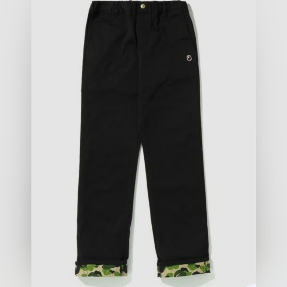 A BATHING APE KIDS CAMEO PANTS